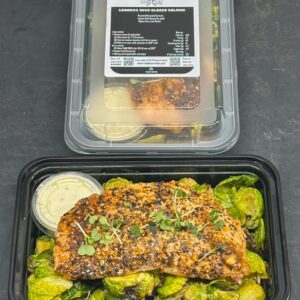 LEANBOX Hot Honey Butter Salmon