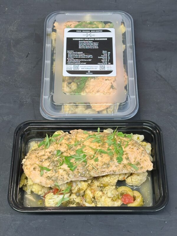 LEANBOX Salmon Veracruz
