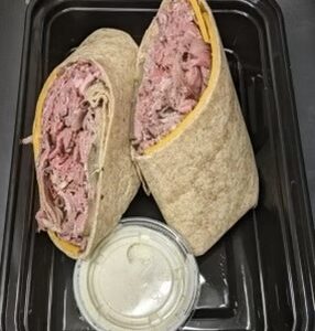 Roast Beef & Cheddar Cold Hot Wrap