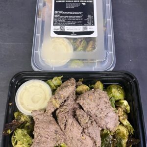 LEANBOX Garlic Herb Steak Bites