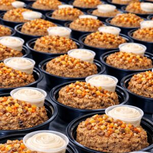 Easter Bunny Carrot Cake Baked Oats - SMALL: 1-2 servings