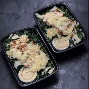 LeanBox Kale Chicken Caesar Salad - SMALL: 1-2 servings
