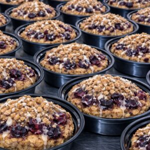 Blueberry Cobbler Baked Oatmeal - MEDIUM: 4-5 servings
