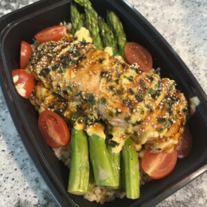 {MBx5T Collab} Grilled Atlantic Salmon Bowl