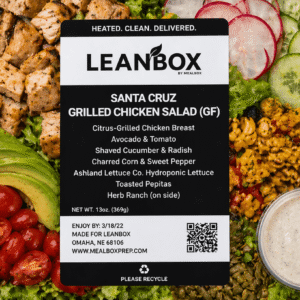 LEANBOX Santa Cruz Grilled Chicken Salad (GF)