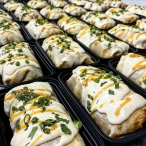 Smothered Breakfast Burrito