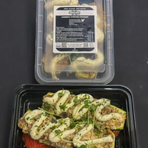 LEANBOX Stuffed Zucchini