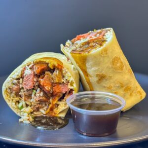 Sweet Heat Steak Burrito
