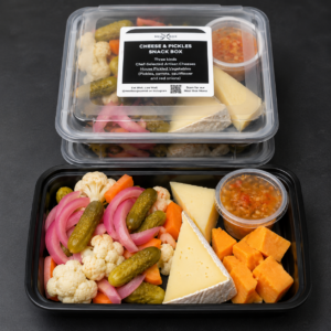 Cheese & Pickles Snack Box