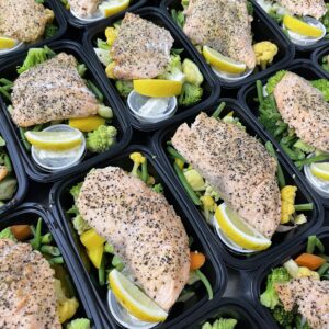 LEANBOX Salmon & Veg