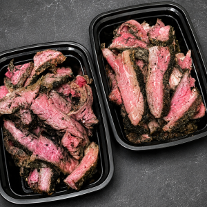 BULKBOX Butter Tossed Crusted Flank Steak