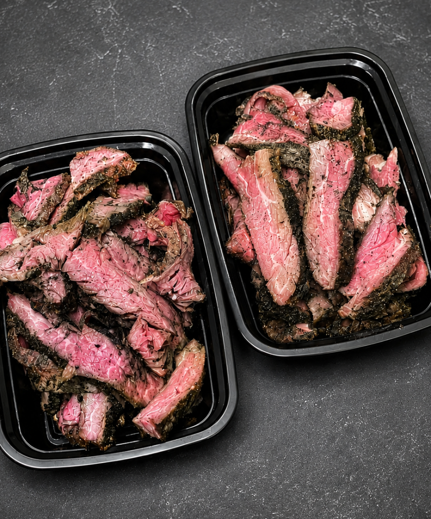 BULKBOX Butter Tossed Crusted Flank Steak