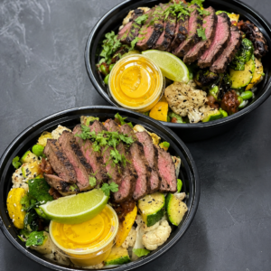 LEANBOX Steak Hibachi Bowl