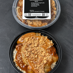 Cinnamon Apple Crumble Overnight Oats