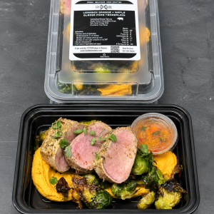 LEANBOX Orange & Maple BBQ Pork Tenderloin